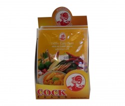 Cock brand- Žltá kari pasta 50g