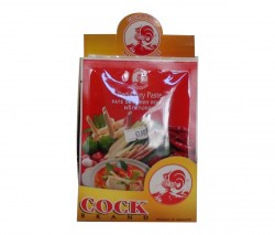 Cock brand Červená kari pasta 50g