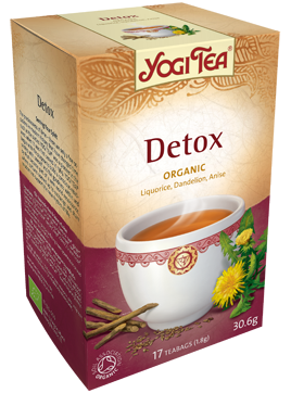 YogiTea-Detox bio èaj porciovaný 30,6g