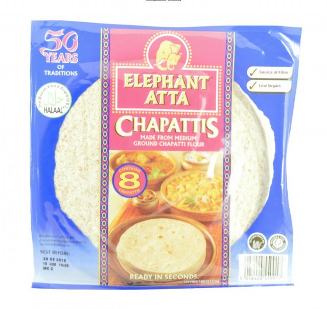 ElephantAtta Èapaty placky 8ks 360g