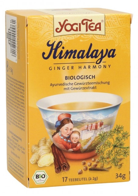 Yogi tea-Himalájský bio čaj 34g porciovaný
