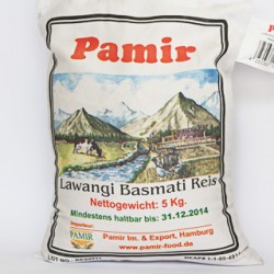 Pamir Basmati rya 5kg